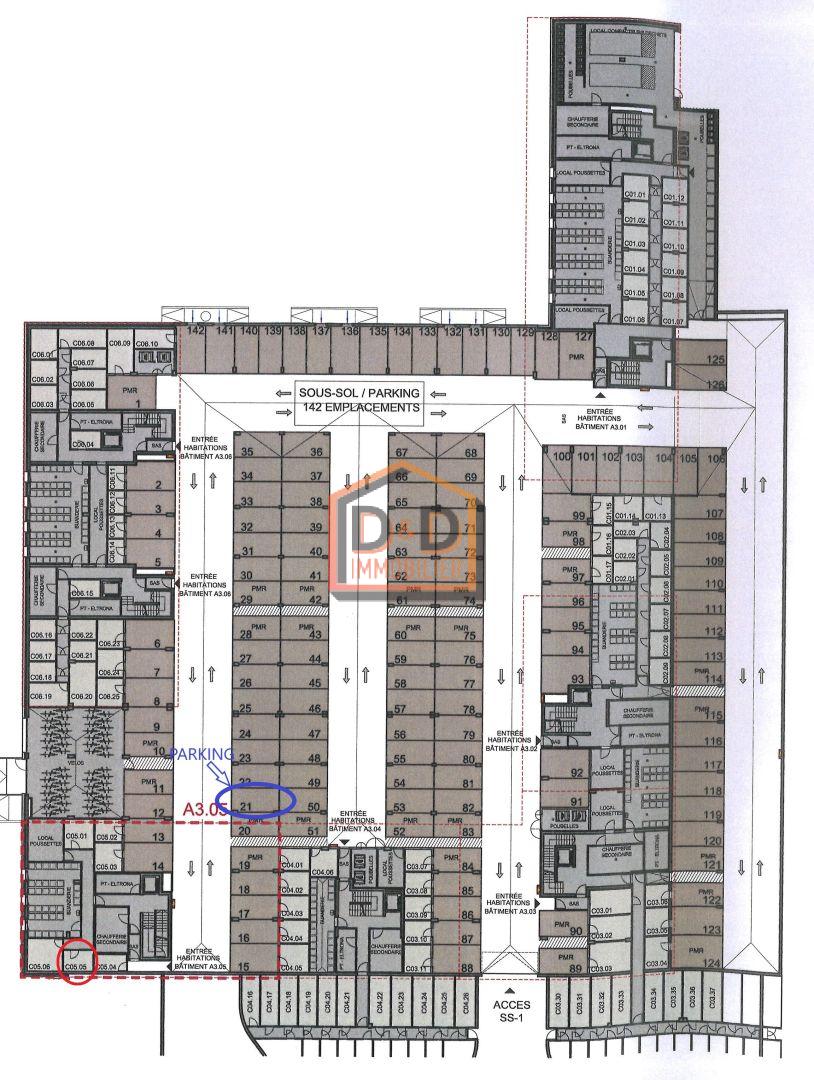 Appartement à Luxembourg-Gasperich, 35 m², 1 salle de bain, 1 450 €/mois